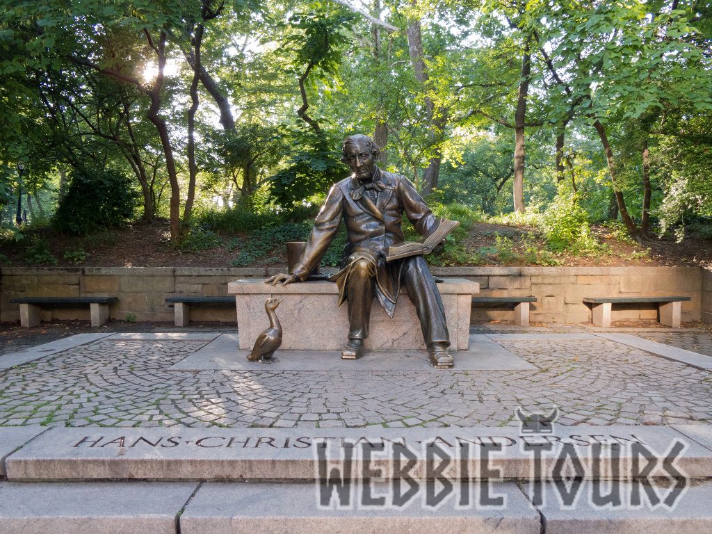 H.C. Andersen statue at Central Park